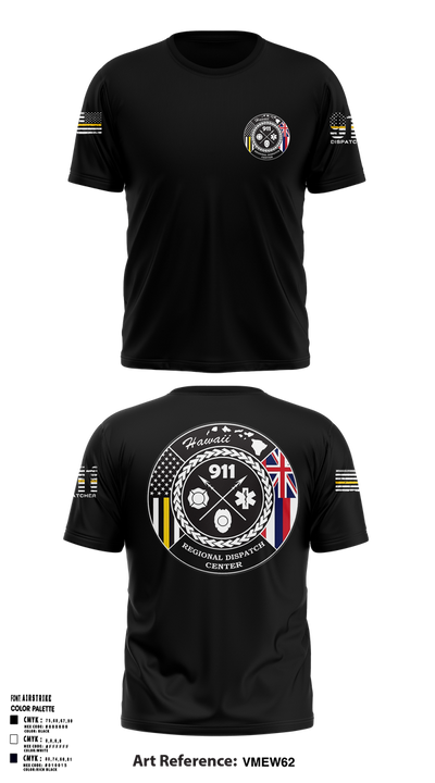 Regional Dispatch Center 959581 Short Sleeve Performance Shirt - 1