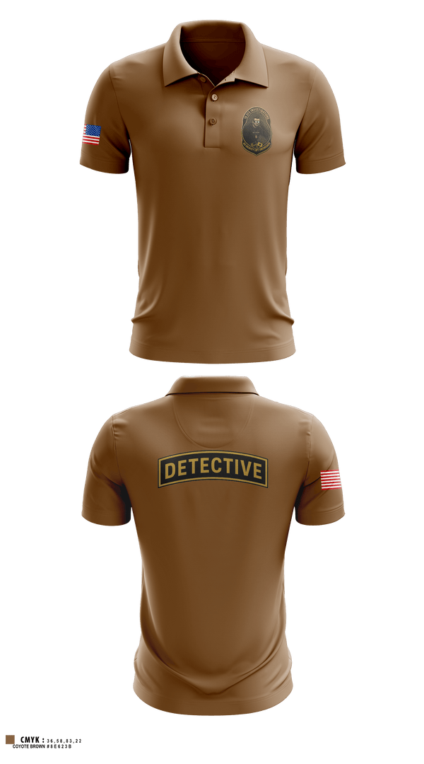 Short Sleeve Performance Polo, 18 Security Forces Squadron, Air Force, Teamtime, Team time, sublimation, custom sports apparel, team uniforms, spirit wear, spiritwear, sports uniforms, custom shirts, team store, custom team store, fundraiser sports, apparel fundraiser