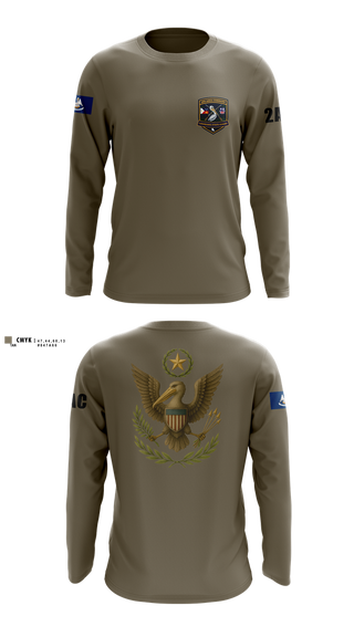 Long Sleeve Performance Shirt, 2nd Area Command (LASG), , Teamtime, Team time, sublimation, custom sports apparel, team uniforms, spirit wear, spiritwear, sports uniforms, custom shirts, team store, custom team store, fundraiser sports, apparel fundraiser