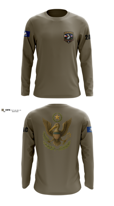 2nd Area Command (LASG) 22511039 Long Sleeve Performance Shirt 2