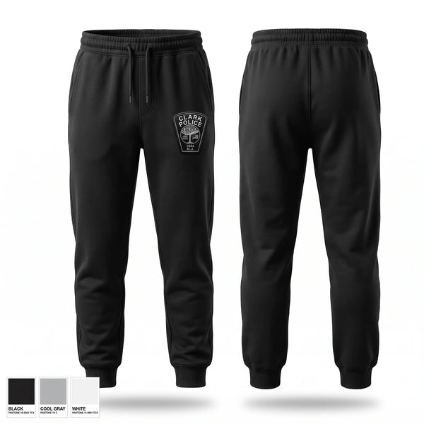 Sweatpants, Clark DB, Police, Teamtime, Team time, sublimation, custom sports apparel, team uniforms, spirit wear, spiritwear, sports uniforms, custom shirts, team store, custom team store, fundraiser sports, apparel fundraiser