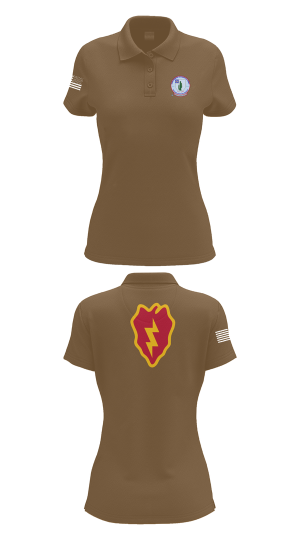 Womens Short Sleeve Performance Polo, 2-35 Infantry Batallion, , Teamtime, Team time, sublimation, custom sports apparel, team uniforms, spirit wear, spiritwear, sports uniforms, custom shirts, team store, custom team store, fundraiser sports, apparel fundraiser