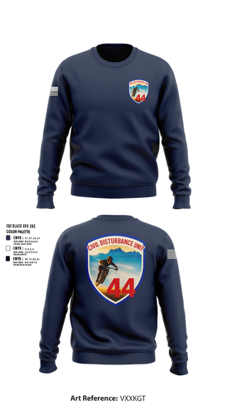 Crew Neck Sweatshirt, Civil Disturbance Unit, , Teamtime, Team time, sublimation, custom sports apparel, team uniforms, spirit wear, spiritwear, sports uniforms, custom shirts, team store, custom team store, fundraiser sports, apparel fundraiser