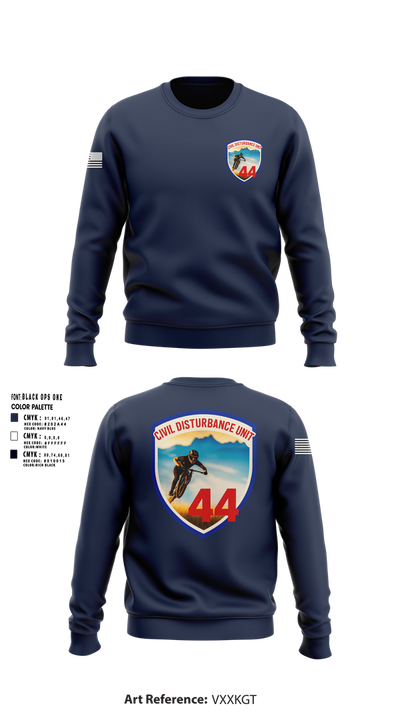 Civil Disturbance Unit 55553252 Crew Neck Sweatshirt - 102