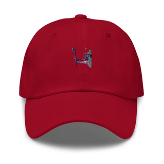 A BTRY 1-163D FA Reg 50980538 Classic Dad Hat | Yupoong 6245CM