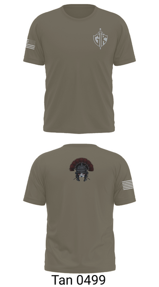 Old School Cotton Feel Shirt, HQ PLT, A CO, USDB BN (CORR), , Teamtime, Team time, sublimation, custom sports apparel, team uniforms, spirit wear, spiritwear, sports uniforms, custom shirts, team store, custom team store, fundraiser sports, apparel fundraiser