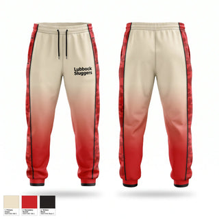 Sweatpants, Lubbock Sluggers, Baseball, Teamtime, Team time, sublimation, custom sports apparel, team uniforms, spirit wear, spiritwear, sports uniforms, custom shirts, team store, custom team store, fundraiser sports, apparel fundraiser