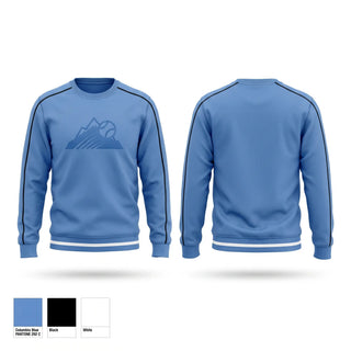 Crew Neck Sweatshirt, Belleville Rockies, Baseball, Teamtime, Team time, sublimation, custom sports apparel, team uniforms, spirit wear, spiritwear, sports uniforms, custom shirts, team store, custom team store, fundraiser sports, apparel fundraiser