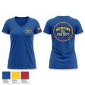Watertown Vol. Fire Dept. 90421009 Women's Short Sleeve V-neck Shirt - 1