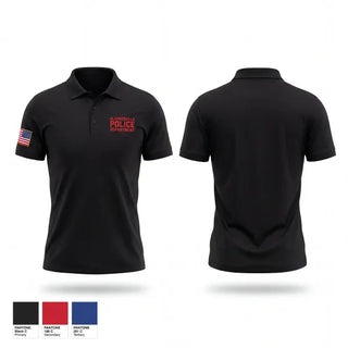 Short Sleeve Performance Polo, Blountsville Police Department, Police, Teamtime, Team time, sublimation, custom sports apparel, team uniforms, spirit wear, spiritwear, sports uniforms, custom shirts, team store, custom team store, fundraiser sports, apparel fundraiser