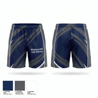 Athletic Shorts With Pockets, Watchung Hills Lady Warriors, Softball, Teamtime, Team time, sublimation, custom sports apparel, team uniforms, spirit wear, spiritwear, sports uniforms, custom shirts, team store, custom team store, fundraiser sports, apparel fundraiser
