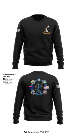 Crew Neck Sweatshirt, TM1SM2, Army, Teamtime, Team time, sublimation, custom sports apparel, team uniforms, spirit wear, spiritwear, sports uniforms, custom shirts, team store, custom team store, fundraiser sports, apparel fundraiser