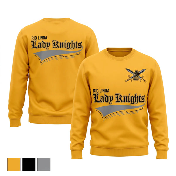 Crew Neck Sweatshirt, Lady Knights, Softball, Teamtime, Team time, sublimation, custom sports apparel, team uniforms, spirit wear, spiritwear, sports uniforms, custom shirts, team store, custom team store, fundraiser sports, apparel fundraiser