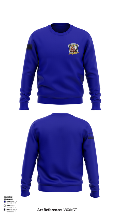 COC Police 82227335 Crew Neck Sweatshirt - 1