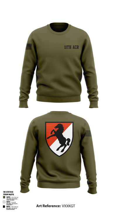 11th ACR 49597548 Crew Neck Sweatshirt - 1