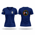 Connecticut department of corrections Women's Short Sleeve V-neck Shirt - 1