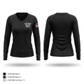 Fall River Sheriffs Office 76859098 Women's Long Sleeve V-neck Shirt - 1