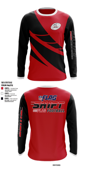 Long Sleeve Performance Shirt, S.H.I.F.T, , Teamtime, Team time, sublimation, custom sports apparel, team uniforms, spirit wear, spiritwear, sports uniforms, custom shirts, team store, custom team store, fundraiser sports, apparel fundraiser
