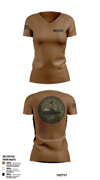 Womens Short Sleeve Vneck Shirt, MCSFBN, , Teamtime, Team time, sublimation, custom sports apparel, team uniforms, spirit wear, spiritwear, sports uniforms, custom shirts, team store, custom team store, fundraiser sports, apparel fundraiser