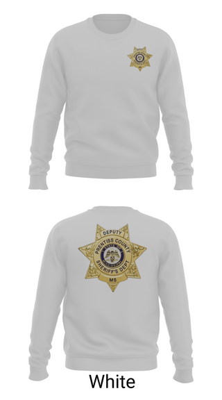 Crew Neck Sweatshirt, Prentiss county sheriff department, Police, Teamtime, Team time, sublimation, custom sports apparel, team uniforms, spirit wear, spiritwear, sports uniforms, custom shirts, team store, custom team store, fundraiser sports, apparel fundraiser
