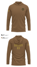 Webster County Sheriff's Office 9252814 Long Sleeve Performance Shirt with hood - 6