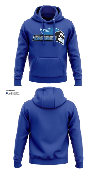 Hoodie, Mount Saint Mary College Swimming, Swimming, Teamtime, Team time, sublimation, custom sports apparel, team uniforms, spirit wear, spiritwear, sports uniforms, custom shirts, team store, custom team store, fundraiser sports, apparel fundraiser