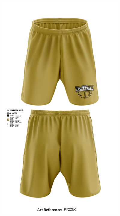 Ball Placement Athletic Shorts With Pockets - 2