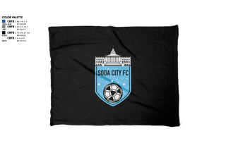 Blanket, Soda City FC, Men's Soccer, Teamtime, Team time, sublimation, custom sports apparel, team uniforms, spirit wear, spiritwear, sports uniforms, custom shirts, team store, custom team store, fundraiser sports, apparel fundraiser