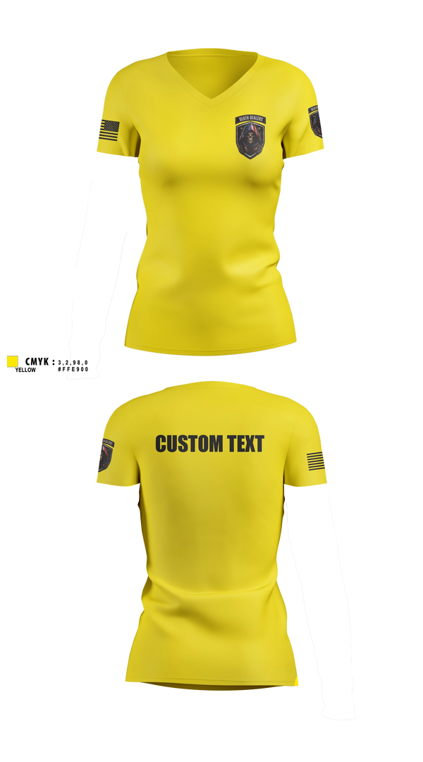 Womens Short Sleeve Vneck Shirt, Death DealersDeath Dealers Airsoft, Spirit Store, Teamtime, Team time, sublimation, custom sports apparel, team uniforms, spirit wear, spiritwear, sports uniforms, custom shirts, team store, custom team store, fundraiser sports, apparel fundraiser