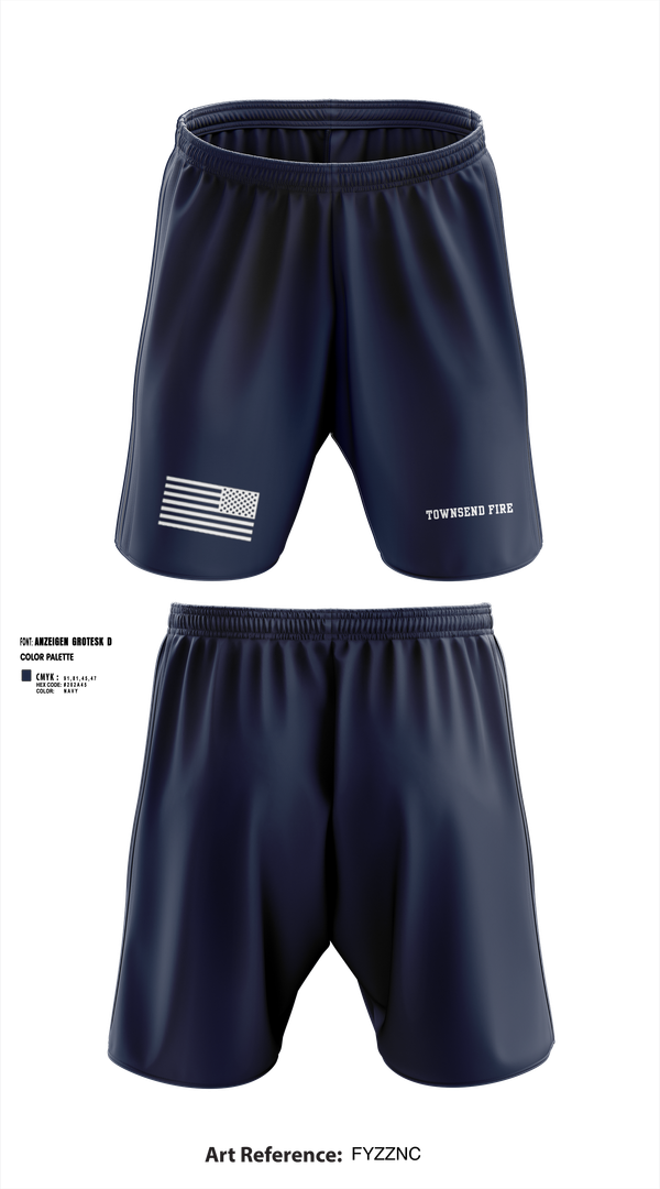 Athletic Shorts With Pockets, Townsend Fire, , Teamtime, Team time, sublimation, custom sports apparel, team uniforms, spirit wear, spiritwear, sports uniforms, custom shirts, team store, custom team store, fundraiser sports, apparel fundraiser