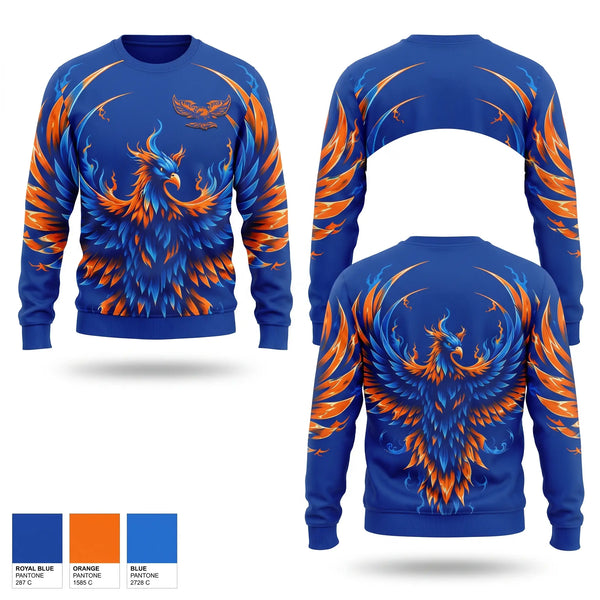 Crew Neck Sweatshirt, Youngstown Lady Phoenix, Softball, Teamtime, Team time, sublimation, custom sports apparel, team uniforms, spirit wear, spiritwear, sports uniforms, custom shirts, team store, custom team store, fundraiser sports, apparel fundraiser