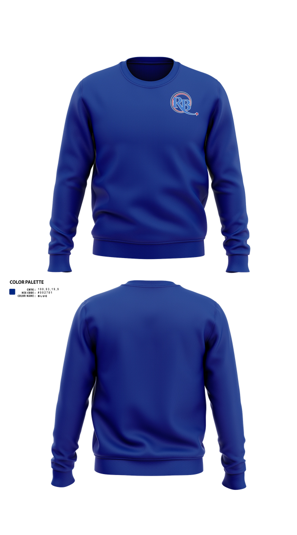 Crew Neck Sweatshirt, River Bend Career and technical Center, , Teamtime, Team time, sublimation, custom sports apparel, team uniforms, spirit wear, spiritwear, sports uniforms, custom shirts, team store, custom team store, fundraiser sports, apparel fundraiser