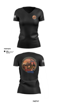 380 ELRE 49200240 Women's Short Sleeve V-neck Shirt - 1