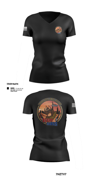 Womens Short Sleeve Vneck Shirt, 380 ELRE, Air Force, Teamtime, Team time, sublimation, custom sports apparel, team uniforms, spirit wear, spiritwear, sports uniforms, custom shirts, team store, custom team store, fundraiser sports, apparel fundraiser