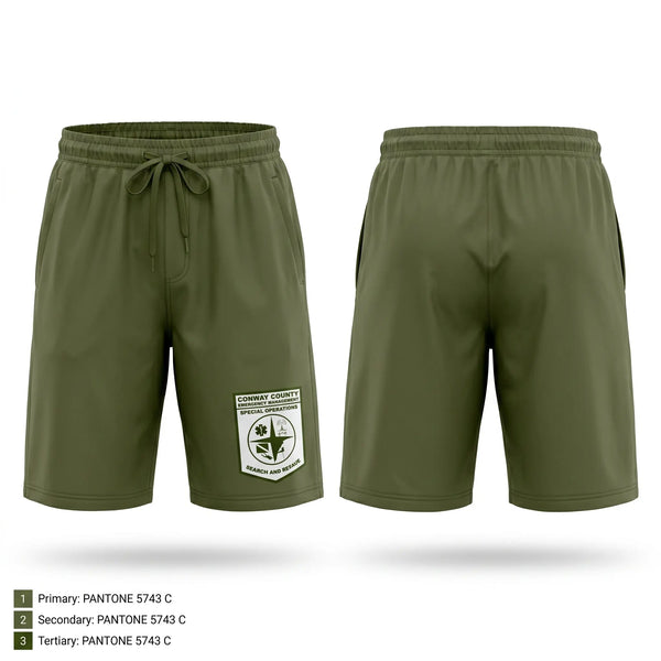 Athletic Shorts With Pockets, Conway County OEM Rescue, EMS/EMT, Teamtime, Team time, sublimation, custom sports apparel, team uniforms, spirit wear, spiritwear, sports uniforms, custom shirts, team store, custom team store, fundraiser sports, apparel fundraiser