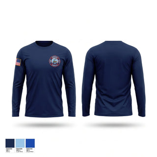 Long Sleeve Performance Shirt, Newport Fire Department, Fire Department, Teamtime, Team time, sublimation, custom sports apparel, team uniforms, spirit wear, spiritwear, sports uniforms, custom shirts, team store, custom team store, fundraiser sports, apparel fundraiser