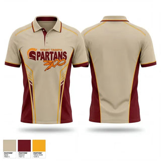 Short Sleeve Performance Polo, West Tampa Spartans, , Teamtime, Team time, sublimation, custom sports apparel, team uniforms, spirit wear, spiritwear, sports uniforms, custom shirts, team store, custom team store, fundraiser sports, apparel fundraiser