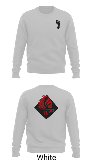 Crew Neck Sweatshirt, Bco 2-501 PIR, Army, Teamtime, Team time, sublimation, custom sports apparel, team uniforms, spirit wear, spiritwear, sports uniforms, custom shirts, team store, custom team store, fundraiser sports, apparel fundraiser
