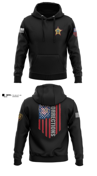 Hoodie, Ottawa County Sheriff’s Office, Police, Teamtime, Team time, sublimation, custom sports apparel, team uniforms, spirit wear, spiritwear, sports uniforms, custom shirts, team store, custom team store, fundraiser sports, apparel fundraiser