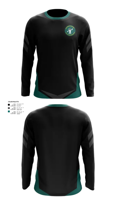 Magee Morning Broadcasts 65549491 Long Sleeve Performance Shirt 1