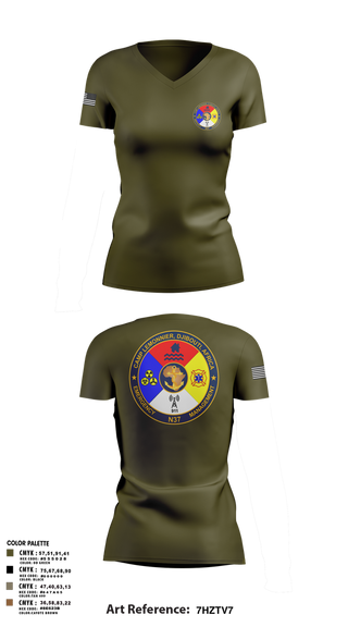Womens Short Sleeve Vneck Shirt, CLDJ N37, , Teamtime, Team time, sublimation, custom sports apparel, team uniforms, spirit wear, spiritwear, sports uniforms, custom shirts, team store, custom team store, fundraiser sports, apparel fundraiser