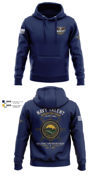 Hoodie, NTAG HEARTLAND 2026, Navy, Teamtime, Team time, sublimation, custom sports apparel, team uniforms, spirit wear, spiritwear, sports uniforms, custom shirts, team store, custom team store, fundraiser sports, apparel fundraiser