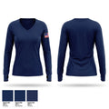 El Paso County Sheriff’s Office SWAT Women's Long Sleeve V-neck Shirt - 1