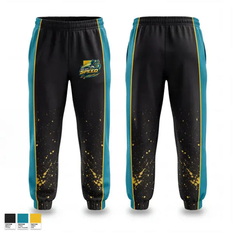 Sweatpants, San Juan Speed, Track & Field, Teamtime, Team time, sublimation, custom sports apparel, team uniforms, spirit wear, spiritwear, sports uniforms, custom shirts, team store, custom team store, fundraiser sports, apparel fundraiser