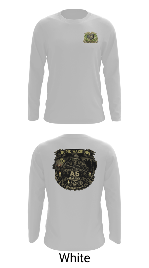 Long Sleeve Performance Shirt, 962nd QM CO A5, Army, Teamtime, Team time, sublimation, custom sports apparel, team uniforms, spirit wear, spiritwear, sports uniforms, custom shirts, team store, custom team store, fundraiser sports, apparel fundraiser