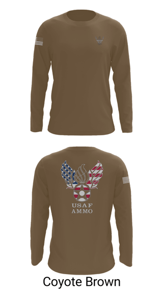 Long Sleeve Performance Shirt, 7th Munitions Sq, Air Force, Teamtime, Team time, sublimation, custom sports apparel, team uniforms, spirit wear, spiritwear, sports uniforms, custom shirts, team store, custom team store, fundraiser sports, apparel fundraiser