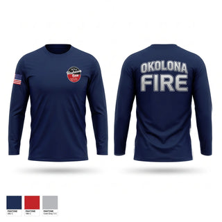 Long Sleeve Performance Shirt, Station 76, Fire Department, Teamtime, Team time, sublimation, custom sports apparel, team uniforms, spirit wear, spiritwear, sports uniforms, custom shirts, team store, custom team store, fundraiser sports, apparel fundraiser