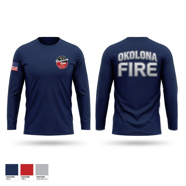 Long Sleeve Performance Shirt, Station 76, Fire Department, Teamtime, Team time, sublimation, custom sports apparel, team uniforms, spirit wear, spiritwear, sports uniforms, custom shirts, team store, custom team store, fundraiser sports, apparel fundraiser