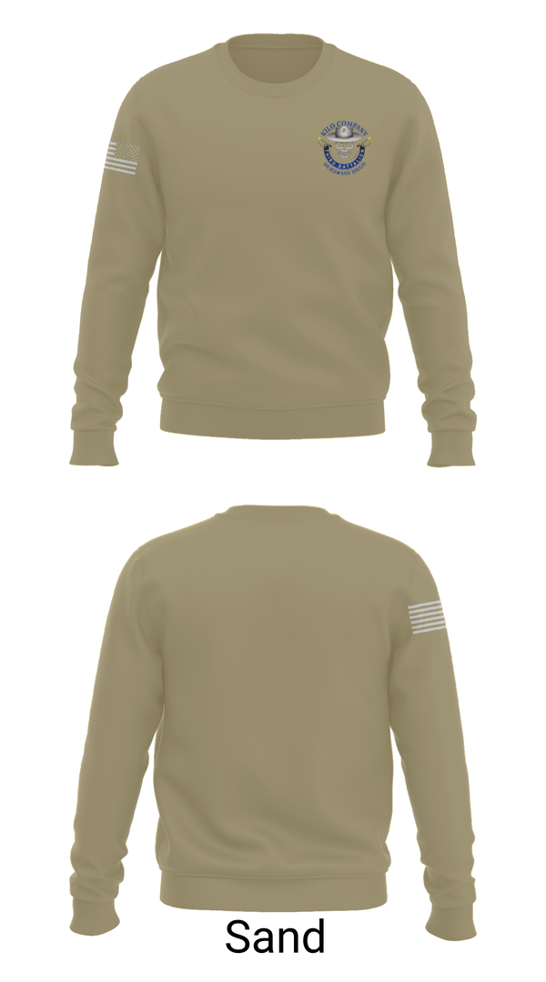Crew Neck Sweatshirt, Kilo Strongest Most Feared, , Teamtime, Team time, sublimation, custom sports apparel, team uniforms, spirit wear, spiritwear, sports uniforms, custom shirts, team store, custom team store, fundraiser sports, apparel fundraiser