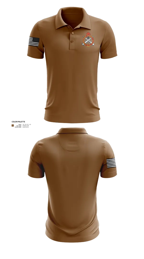 Short Sleeve Performance Polo, 180th ESC, , Teamtime, Team time, sublimation, custom sports apparel, team uniforms, spirit wear, spiritwear, sports uniforms, custom shirts, team store, custom team store, fundraiser sports, apparel fundraiser